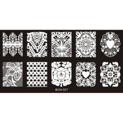 Matrita Stampila unghii #BCN027